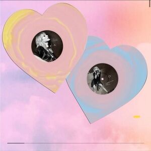 Taylor Swift Lover (Live From Paris) Heart Shaped Vinyl 2025 LIMITED EDITION
